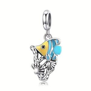 New - Colorful Kissing Fish Undersea Charm